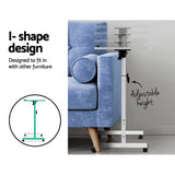 Laptop Desk Table Adjustable 80CM White