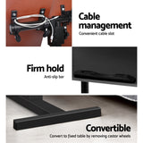 Laptop Desk Table Fan Cooling Black 60CM