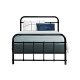 Bed Frame Metal Frames LEO - Single (Black)