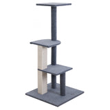 Cat Tree 124cm Scratching Post Tower Scratcher Trees Wood Condo Board