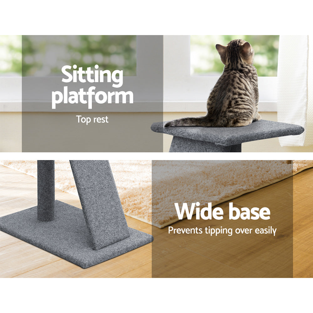 Cat Tree 82cm Scratching Post Tower Scratcher Condo Trees Climb House