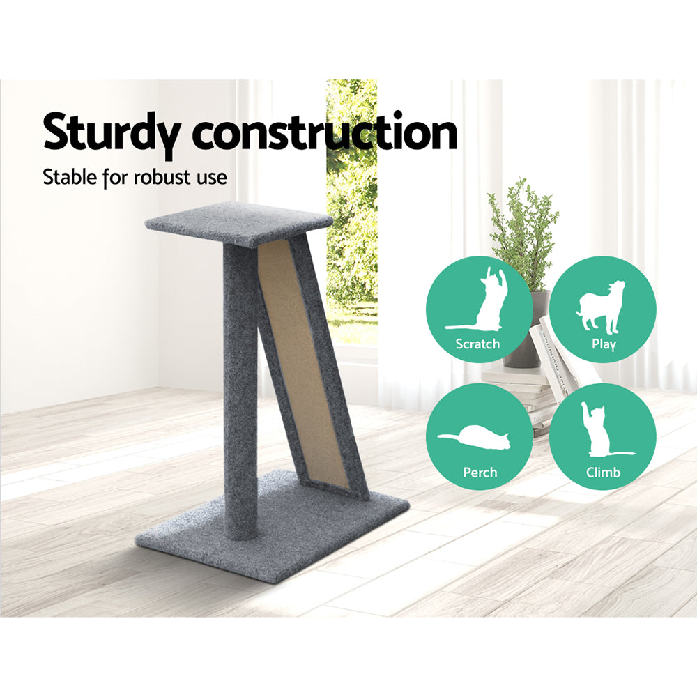 Cat Tree 82cm Scratching Post Tower Scratcher Condo Trees Climb House
