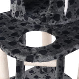 Cat Tree 120cm Tower Scratching Post Scratcher Trees Bed Wood Condo Toys Bed
