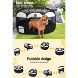 Dog Playpen Tent Pet Crate Fence XL Enclosure
