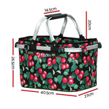 Picnic Basket Folding Bag Hamper Food Storage Insulated