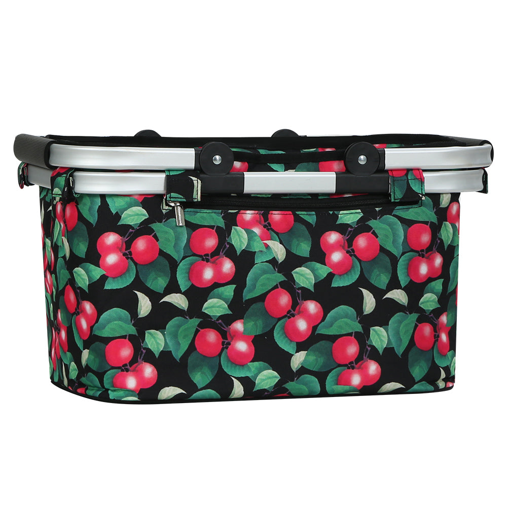 Picnic Basket Folding Bag Hamper Food Storage Insulated