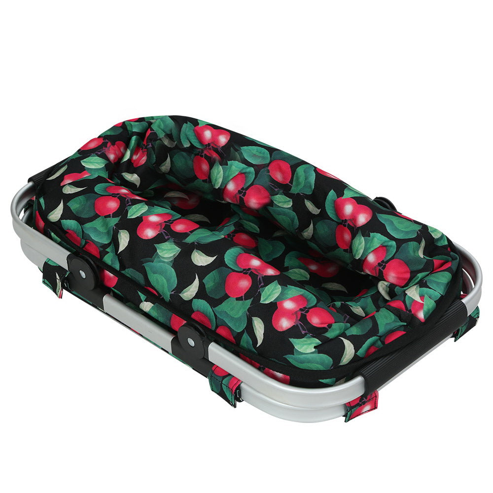 Picnic Basket Folding Bag Hamper Food Storage Insulated