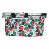 Picnic Basket Set Folding Bag Hamper Insulated Food Storage