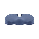 Seat Cushion Memory Foam Pillow Back Pain Relief Chair Pad Blue