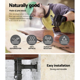 Floating DIY Pipe Shelf - IVES