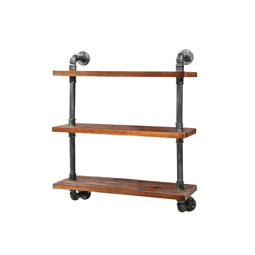 Floating DIY Pipe Shelf 3 Tiers - IRMA