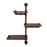 Floating DIY Pipe Shelf 3 Tiers - IVAN