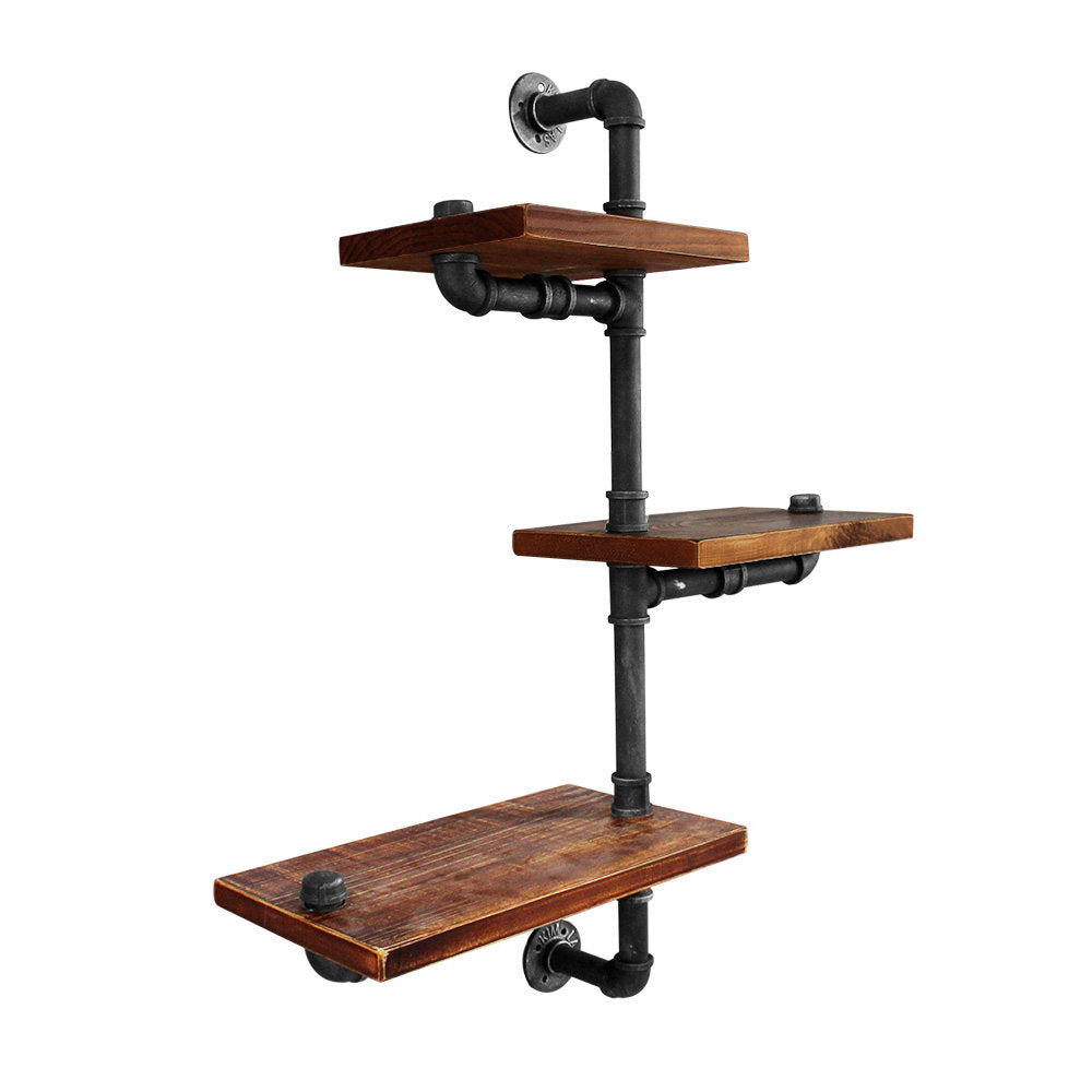 Floating DIY Pipe Shelf 3 Tiers - IVAN