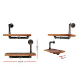 Floating DIY Pipe Shelf 3 Tiers - IONA