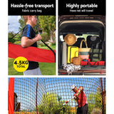 7ft Baseball Net Pitching Kit with Stand Softball�Training Aid Sports