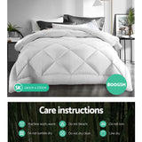 800GSM Microfibre Bamboo Quilt King