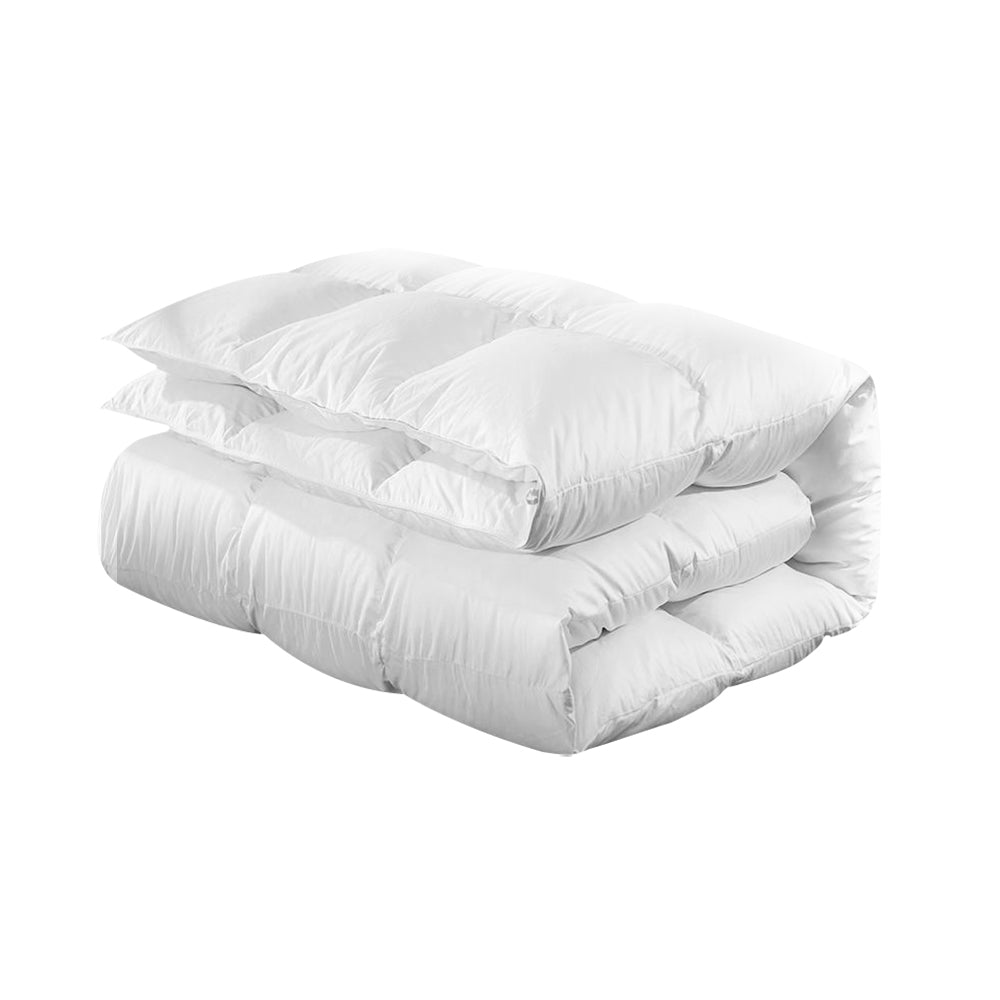 700GSM Duck Down Feather Quilt Queen