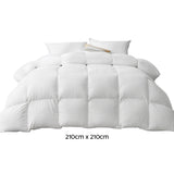 700GSM Duck Down Feather Quilt Queen