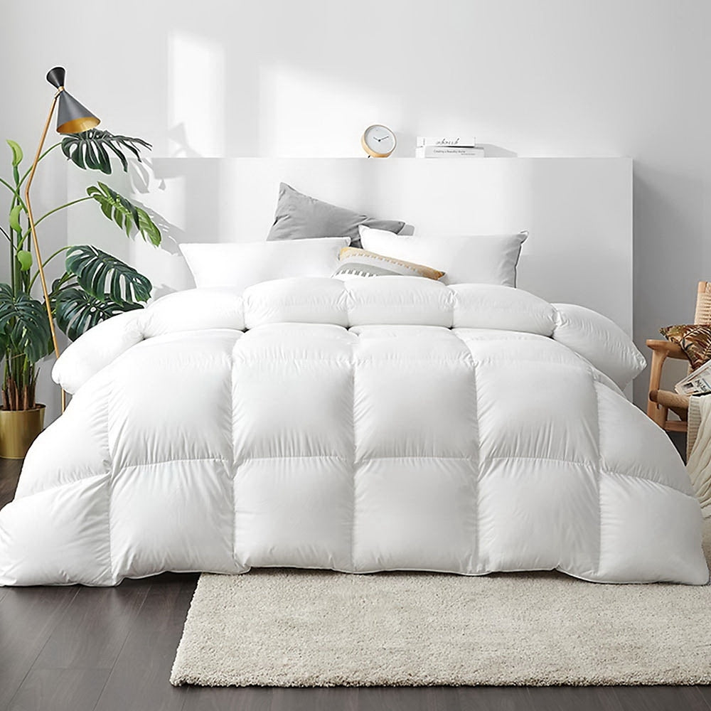 700GSM Duck Down Feather Quilt Queen