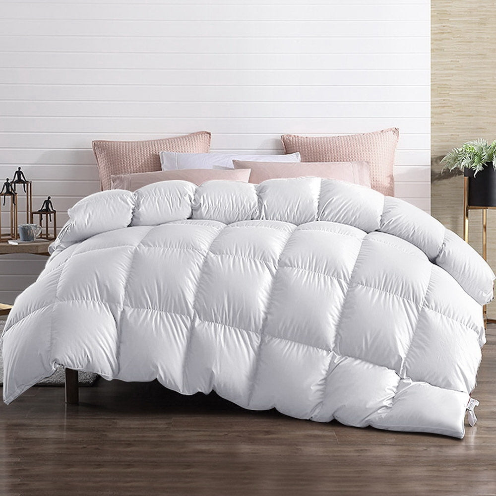 700GSM Goose Down Feather Quilt Queen