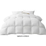 800GSM Goose Down Feather Quilt King