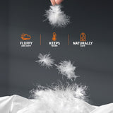 800GSM Goose Down Feather Quilt King
