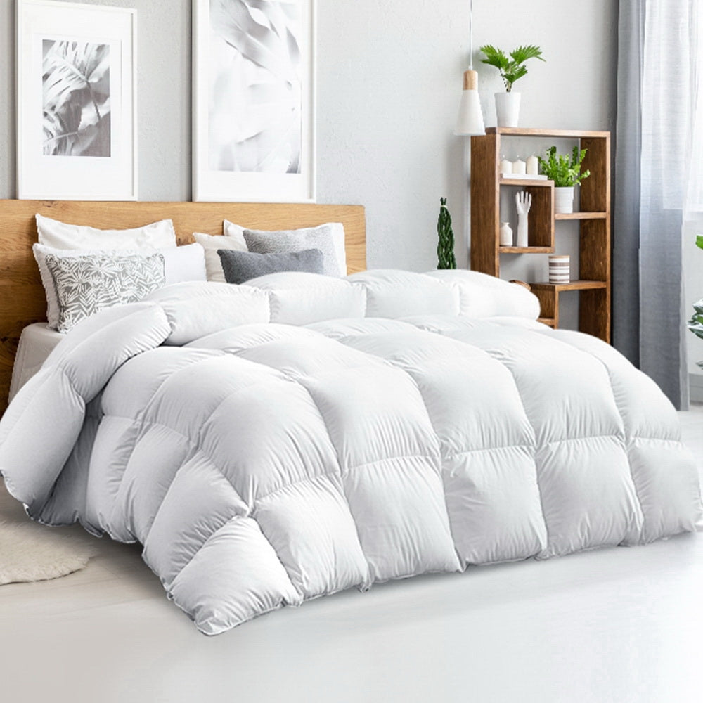 500GSM Goose Down Feather Quilt King