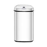 50L Motion Sensor Bin Rubbish Automatic Silver