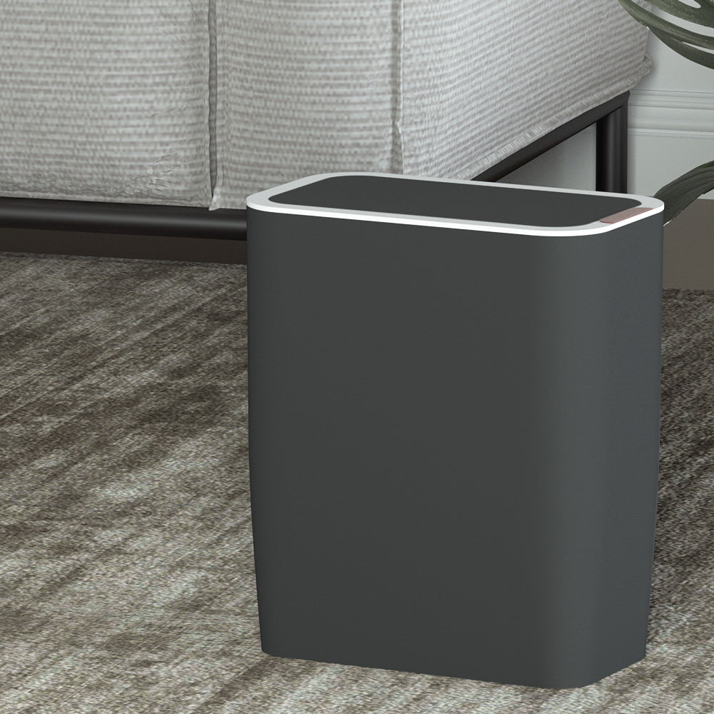 9L Motion Sensor Bin Rubbish Automatic Ash Black