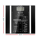 Body Fat Bathroom Scale Weighing Water Body Fat Gym 180KG