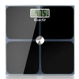 Body Fat Bathroom Scale Weighing Tracker Gym 180KG