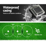 Snake Repeller 12X Multi Pulse Ultrasonic Solar Powered Pest Repellent