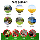 4X Solar LED Snake Repeller Pulse Plus Ultrasonic Pest Rodent Repellent