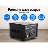 Step Down Transformer 200W 240V TO 110V Stepdown Voltage Converter AU-US