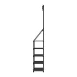 Shoe Rack Coat Hat Stand Hallway Shoes Storage Tree Metal Shelves Black