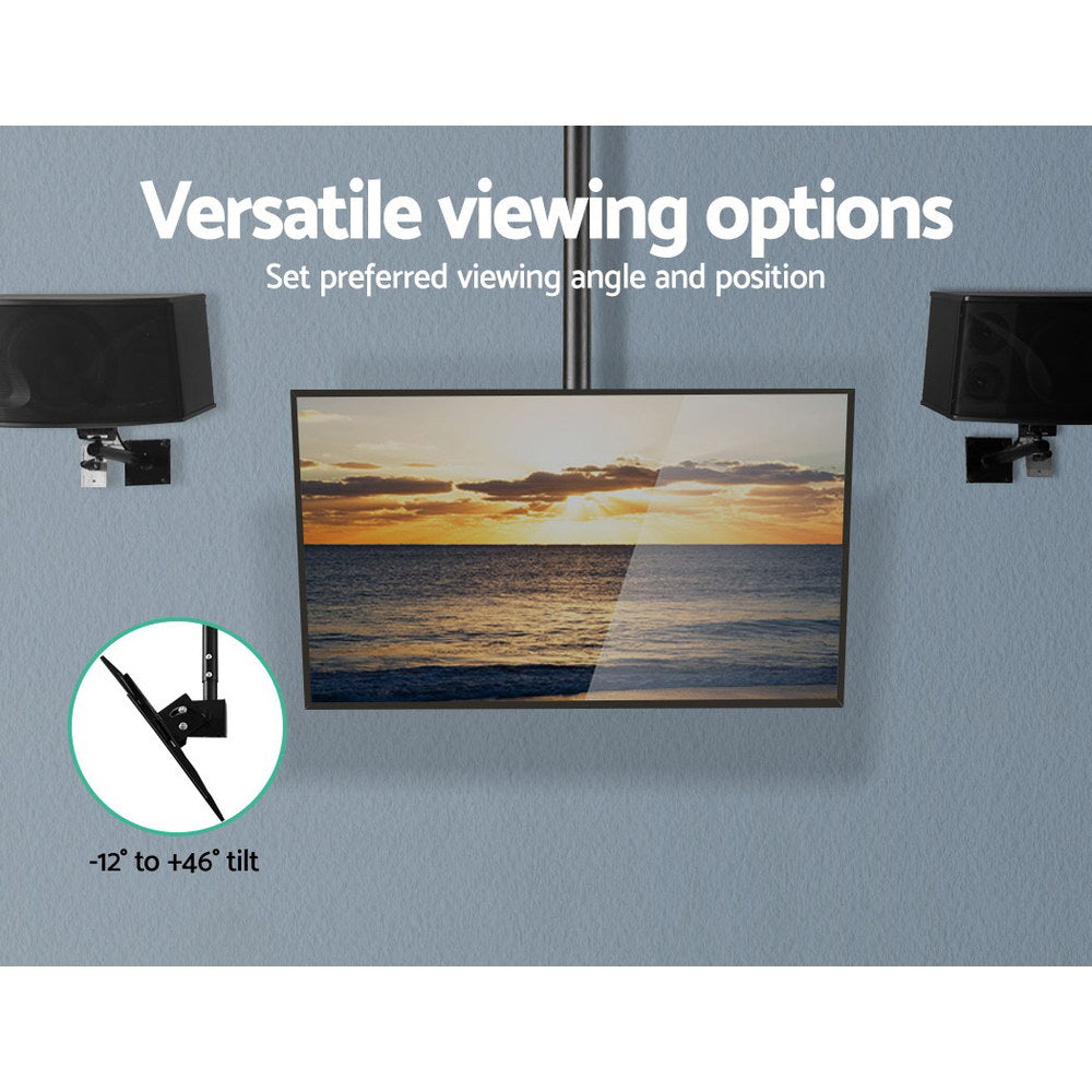 TV Wall Mount Bracket for 32"-75" LED LCD TVs Full Motion Ceiling Mounted