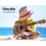 23" Ukulele Natural Mahogany Concert Beginner Gift w/ Carry Bag