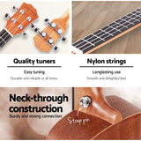 26" Ukulele Equaliser Natural Mahogany Tenor Beginner Gift w/ Bag