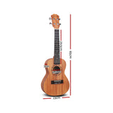 26" Ukulele Natural Mahogany Tenor Beginner Gift w/ Carry Bag