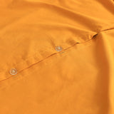 100% Egyptian Cotton Vintage Washed 500TC Mustard Double Quilt Cover Set