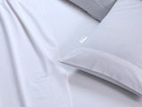 100% Egyptian Cotton Vintage Washed 500TC White 50 cm deep Mega King Bed Sheets Set