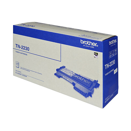 TN-2230 Mono Laser Toner - Standard, HL-2240D/2242D/2250DN/2270DW, DCP-7060D/7065DN, MFC-7360N/7362N/7460DN/7860DW/7240, FAX-2950/2840