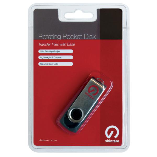 8GB Rotating Pocket Disk USB2.0