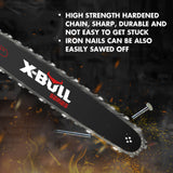 Petrol Chainsaw Commercial 62CC 22" Bar E-Start Tree Pruning Top Handle
