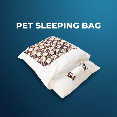 Pet Sleeping Bag (L size Fortune Cat) FI-PB-102-KT
