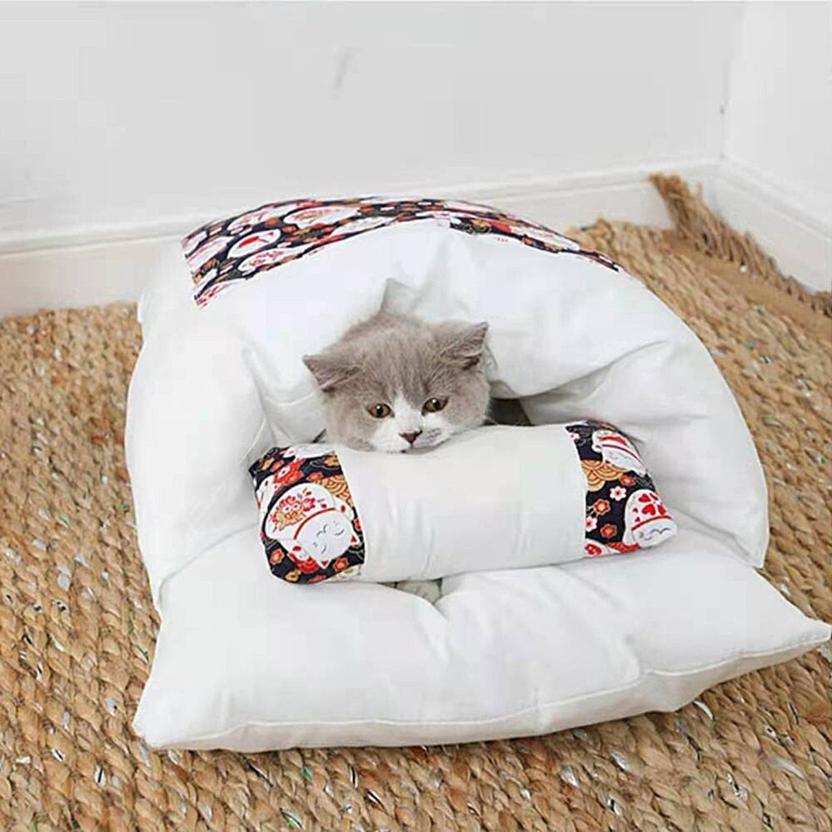 Pet Sleeping Bag (L size Fortune Cat) FI-PB-102-KT