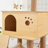 130cm Wooden Cat Tree FI-CT-155-BJ