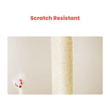 138cm 5 Layer Plush Cat Condo Cat Tree Beige FI-CT-158-MM