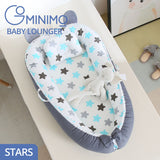 Portable Baby Lounger & Baby Nest with Pillow (Stars) GO-BBL-100-QM