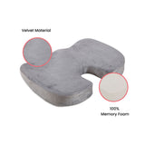 Memory Foam Seat U Shape Dark Grey